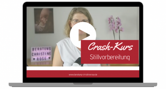 Teaser Crash Kurs Stillvorbereitung